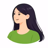 緑の服を着た長髪の女性ユーザーのアイコン画像